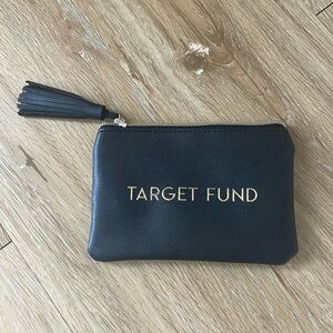 Target Fund Black Zip Coinpurse